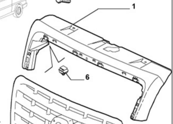 Panal de radiador 9464801277 Fiat/Alfa/Lancia