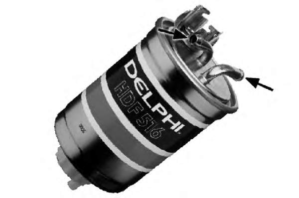 HDF516 Delphi filtro combustible