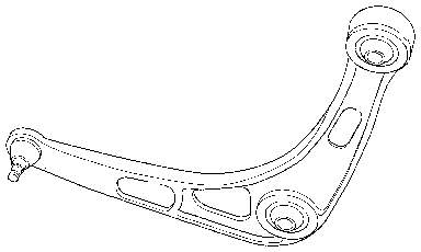 Brazo inferior izquierdo de la suspensión delantera Sidem 53071 precio, desde 59,53 EUR