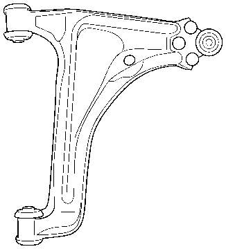 Brazo inferior derecho de la suspensión delantera Sidem 9875 precio, desde 52,35 EUR