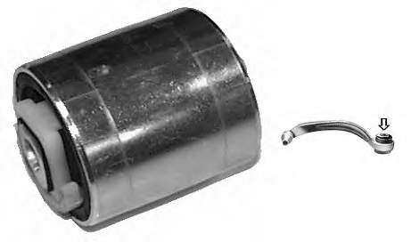 863619 Sidem Silentblock de brazo de suspensión delantero inferior