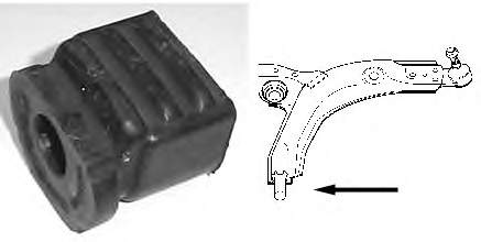Silentblock de brazo de suspensión Sidem 809617 precio, desde 8,21 EUR