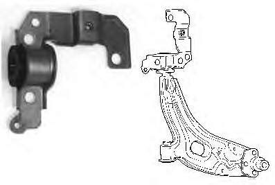 819612 Sidem silentblock de suspensión delantero inferior