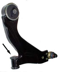 Silentblock de suspensión delantero inferior Jaguar X-type CF1