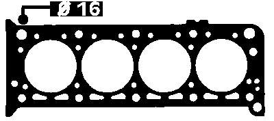 H0068700 Glaser Empaquetadura de culata
