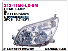 Faros delantero izquierdo para Daihatsu Terios 