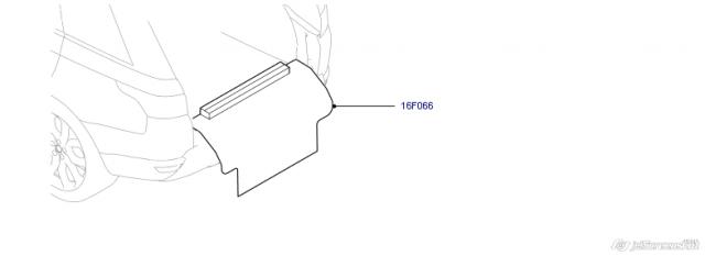 Cubierta, parachoques trasero Land Rover Range Rover EVOQUE (L538)