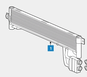 68165900AB Chrysler radiador enfriador de la transmision/caja de cambios