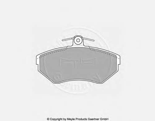 Pastillas de freno delanteras Seat Ibiza 2 6K1