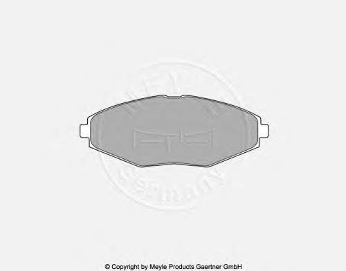 Pastillas de freno delanteras Chevrolet Spark (Matiz) M200, M250