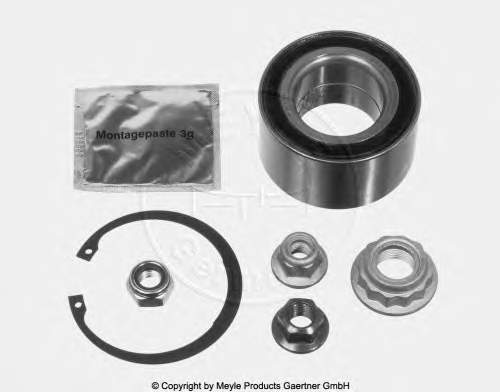 Rodamiento de rueda delantero Meyle 1004980048