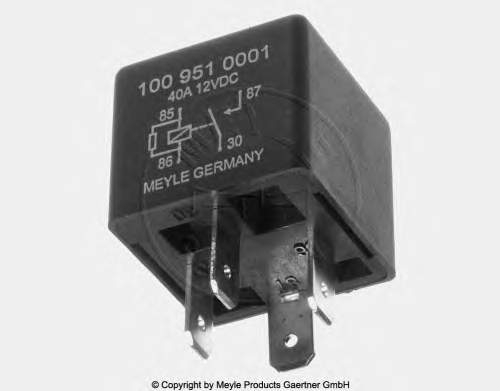 Relé ventilador 1009510001 Meyle