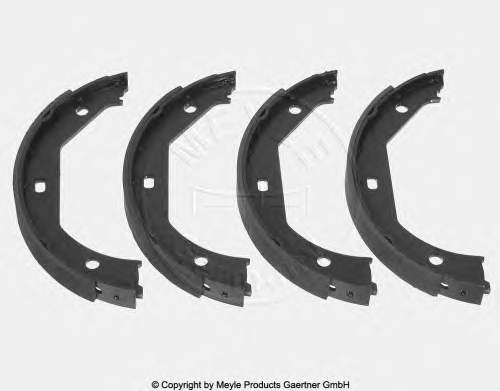 Juego de zapatas de frenos, freno de estacionamiento BMW 3 E92