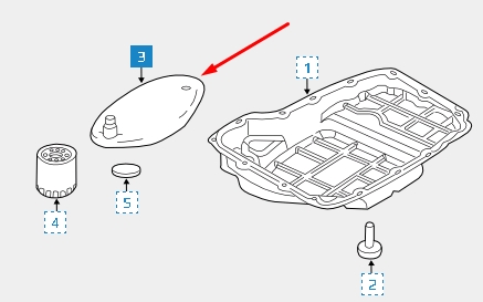 5013470AD Chrysler filtro hidráulico, transmisión automática
