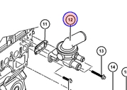 05142601AA Chrysler termostato, refrigerante