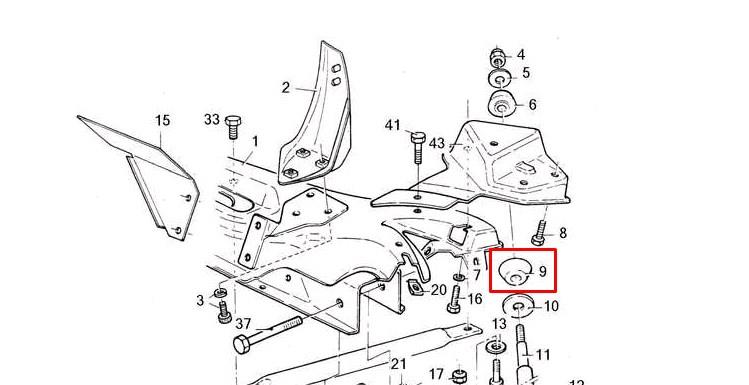 32961211 Volvo silentblock de barra panhard, trasero