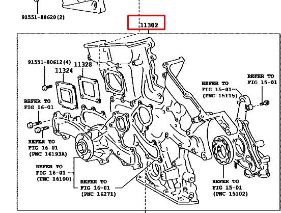 Cubierta motor delantera para Toyota Sienna (L3)