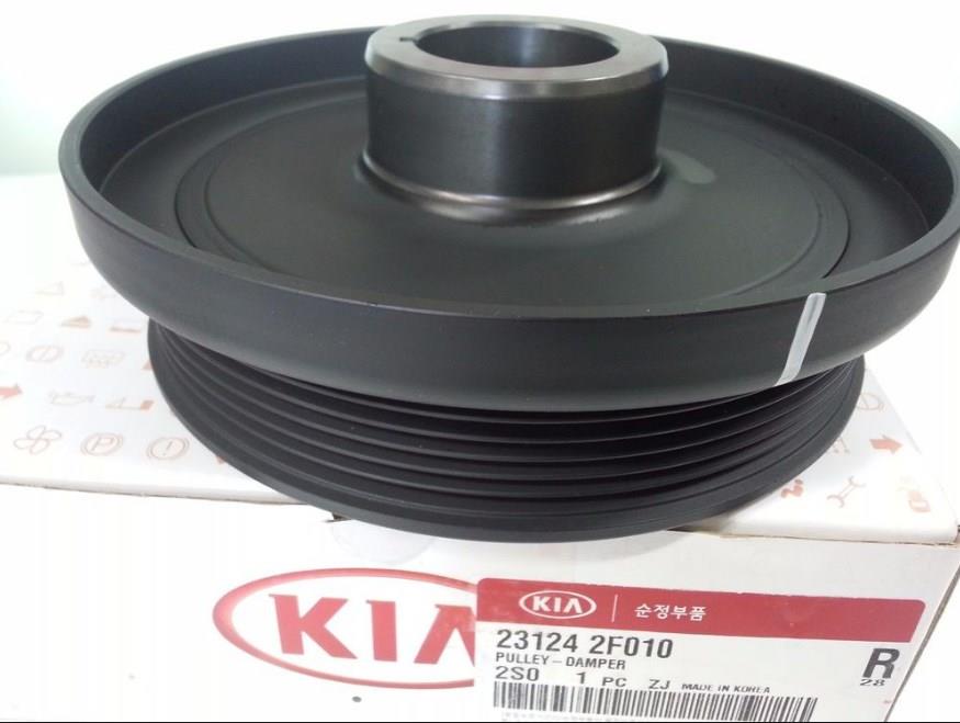 Polea de cigüeñal 231242F601 Hyundai/Kia