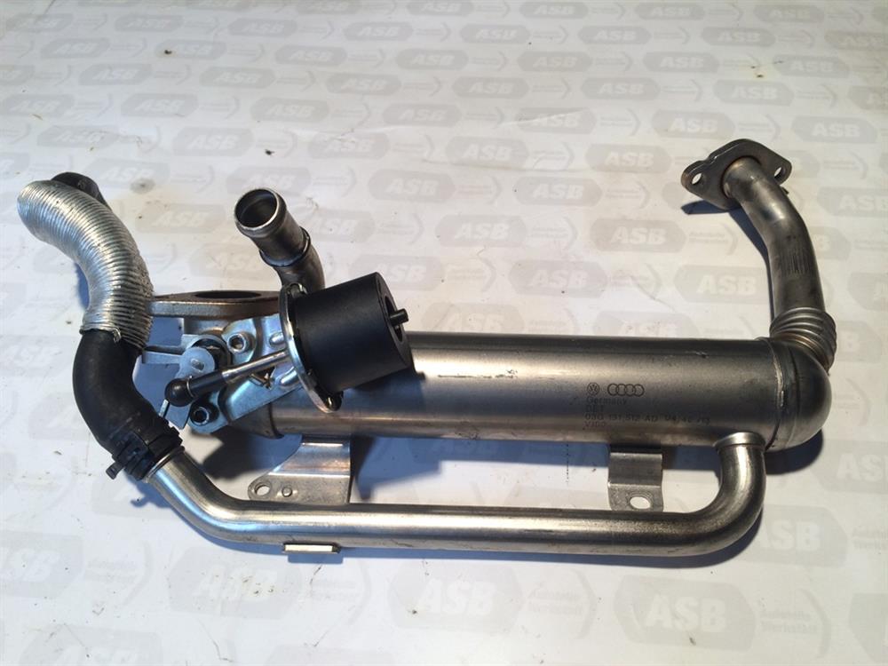 Enfriador de recirculación de gases de escape EGR 03G131512AA VAG
