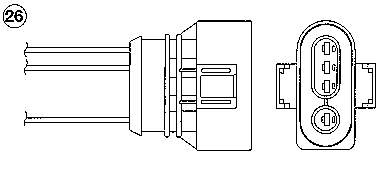 Sonda Lambda Sensor De Oxigeno Para Catalizador 0194 NGK