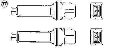 Sonda Lambda Sensor De Oxigeno Para Catalizador 1628L4 Peugeot/Citroen