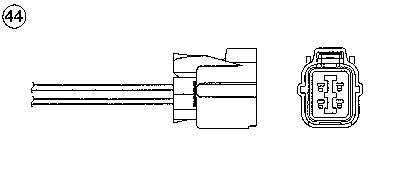 Sonda Lambda Sensor De Oxigeno Post Catalizador 81077 Meat&Doria