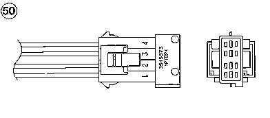 1901 NGK sonda lambda