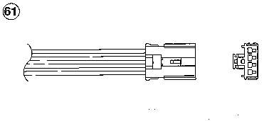 Sonda Lambda Sensor De Oxigeno Para Catalizador 1908 NGK