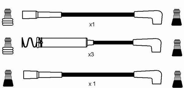 Cables de bujías 0825 NGK