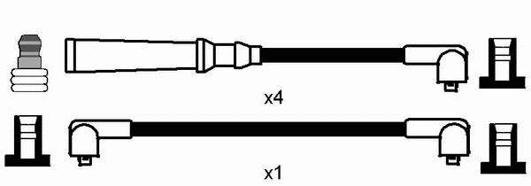 Juego de cables de bujias NGK 8187 precio, desde 34,06 EUR
