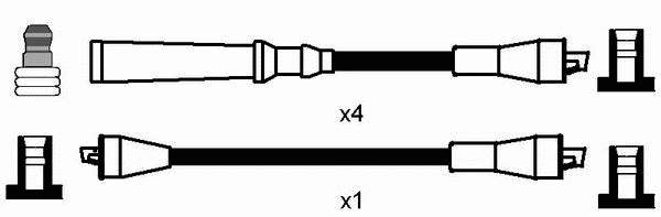 8891 NGK cables de bujías