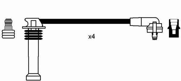 Cables de encendido NGK 0641