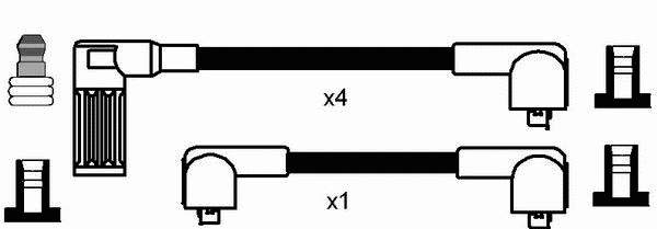 Cables de encendido NGK 8220