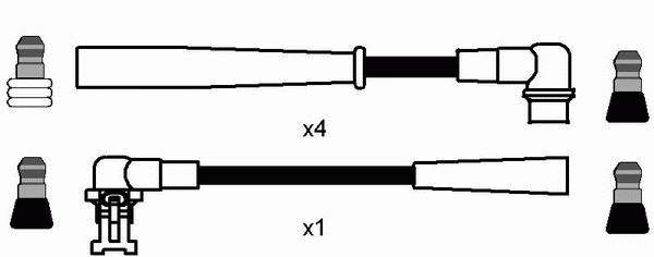 Cables de encendido NGK 7368