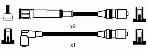 Juego de cables de bujias NGK 0574 precio, desde 75,39 EUR