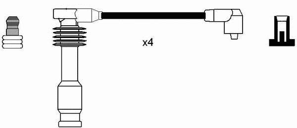 Comprar 986357126 Bosch Cable de bujía