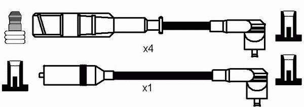 Comprar 0515 NGK Cable de bujía