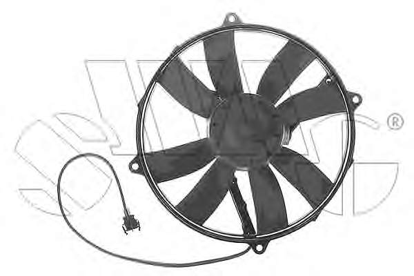 Ventilador (rodete +motor) refrigeración del motor con electromotor completo 10918929 Swag