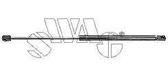 Muelle neumatico maletero Swag 30510018