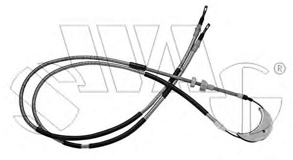 Cable de freno de mano trasero derecho/izquierdo Swag 99906168 precio, desde 34,67 EUR