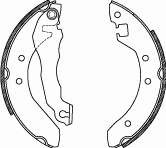 Zapatas de frenos de tambor traseras 406400 Remsa