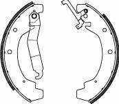4120.00 Remsa zapatas de frenos de tambor traseras