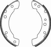 Zapatas de frenos de tambor traseras 421100 Remsa