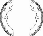 Zapatas de frenos de tambor traseras 439200 Remsa