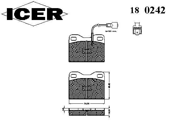 425064 Peugeot/Citroen pastillas de freno delanteras