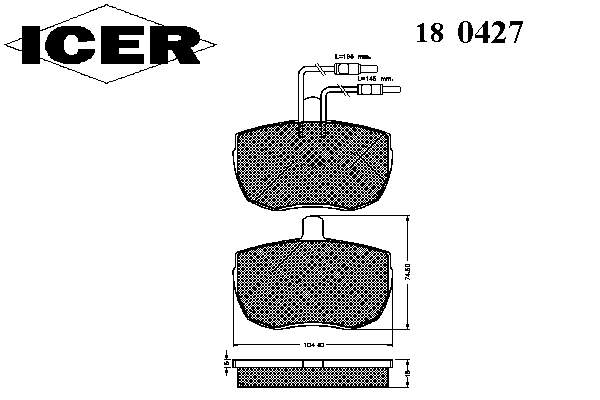 Comprar 205604 Road House Pastillas delanteras de freno