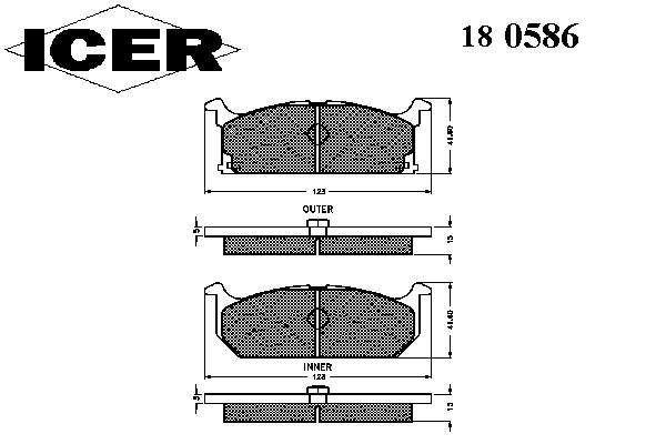 Pastillas de freno 5530086820 Suzuki
