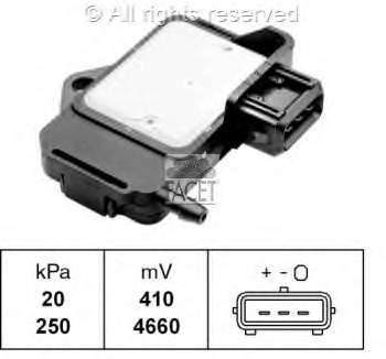 Sensor De Presion Del Colector De Admision 19203L Peugeot/Citroen