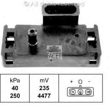 103057 Facet sensor de presion del colector de admision