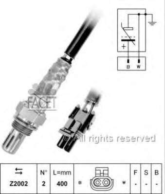 107074 Facet sonda lambda